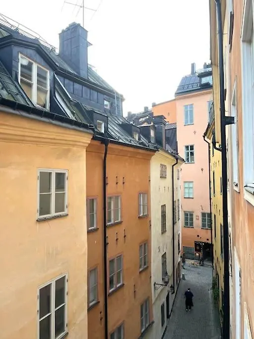 Lyxig Studio I Gamla Stan Sztokholm Apartament